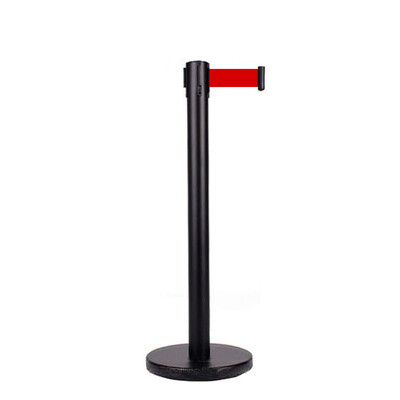 

Tencent CT one meter line railing warning line isolation telescopic belt thick stainless steel railings bank fence hotel hotel airport fence railing titanium 3 meter line
