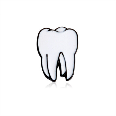 

Gernro Badges On backpack Brain Tooth Heart Eye Pin Badge Badges For Clothes