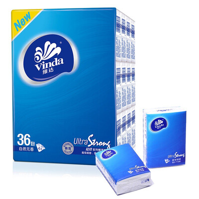 

Vinda handkerchief paper super tough 4 layer paper towel * 36 bag (no fragrance