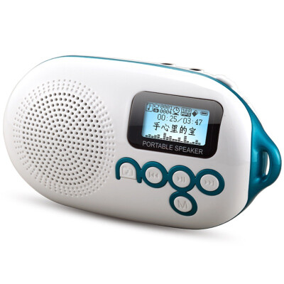 

NOGO) Q12 color version of the elderly radio portable card small speakers mini stereo Chinese display (grass green