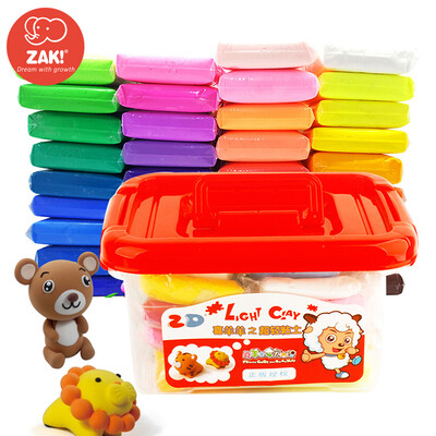 

Radiant и Волк Это глины ручной работы детские игрушки DIY зеленого цвета грязи грязи 24 цветовое пространство 36 с коробкой для хранения учебников