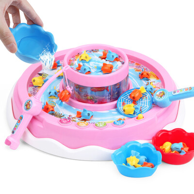 

Jingdong supermarket Yimi YIMI children&39s fishing toys baby early education educational toys electric rotating fishing NO1567-3