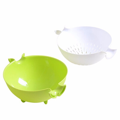 

Outdoor 2-in-1 kitchen StrainerColander & Bowl Sets