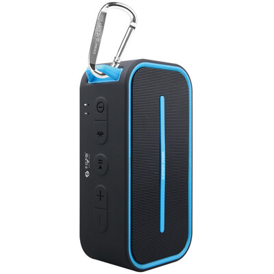 

See you here BV500 Wireless Bluetooth Speaker Portable Subwoofer Mini Mobile Phone Audio Outdoor Card Player Black Blue