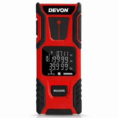

Large (Devon) LM60Touch 60 m handheld infrared laser range finder electronic ruler