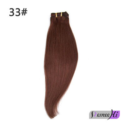 

Remeehi Full Head 16"24" Thick Invisible Miracle Wire Flip In Remy Human Hair Extensions Any Colors 120g Width 28CM