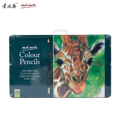 

蒙玛特MontMarte彩色铅笔铁盒装 MPN0112 36色