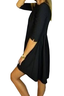 

Lovaru ™2015 new arrival fashion high quality black dress black noble hot sale new fashion summer style