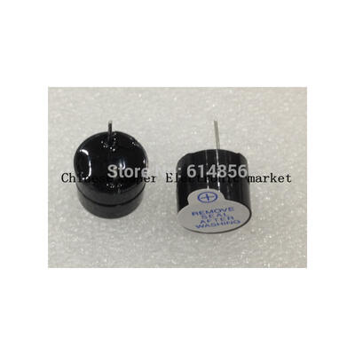 

100pcs Active buzzer 5V Size: 9.5mm * 12mm Continous Beep