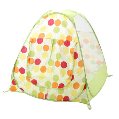 

Crown Toys Children's Tent Game House Collapsible Dots Tents Non-Ball Indoor Toys Baby House Ball Pool F5032S-1