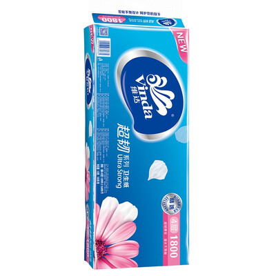 

Vinda rolls super tough 4 layers 200g toilet paper * 10 rolls