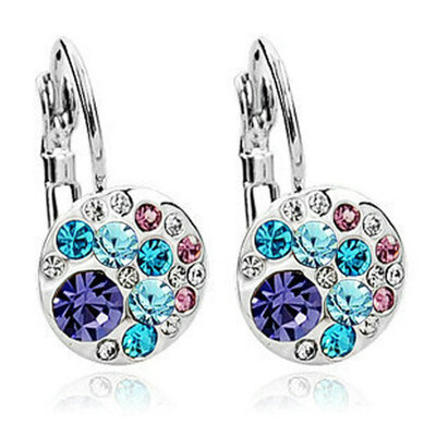 

Yoursfs® 18K White Gold Plated Cute Kitty Earrings Use Austrian Crystal Fashion Jewelry