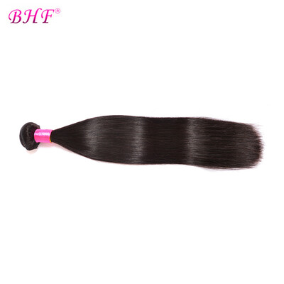

BHF Virgin Hair Weft Raw Brazilian Hair Straight 1 Bundle Double Drawn 100 Brazilian Hair No Bad Smell