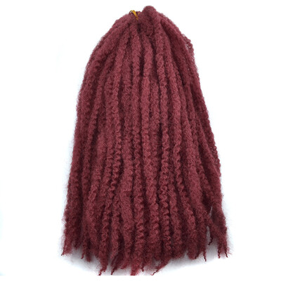 

Chorliss Ombre Color Synthetic Crochet Braiding Hair Kinky Twist Braids Hair Extension 8pcslot