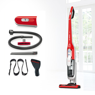 

Bosch (BOSCH) vacuum cleaner wireless handheld vertical 75 minutes life mute car home BCH65PETCN boiling point red