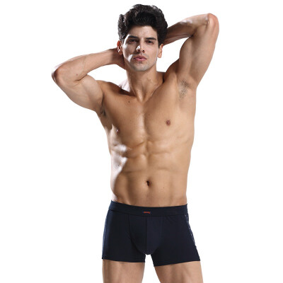 

Mens Underwear 2 Flash Star Embellished Cotton Mens Boxer Panties Mixed Color 9312XXXL