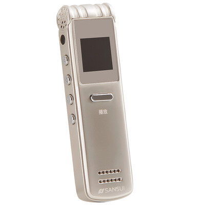 

Landscape (sansui) H-602 gold 8G learning seminar practical mini-conference recording pen screen MP3 player professional high-definition noise reduction micro voice recorder