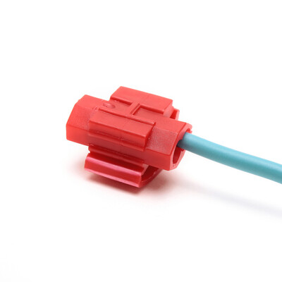 

40 pieceslot Suyep Quick Splice Lock Wire Terminals Connector 22-18 AWG Electrical Crimp 801 Red