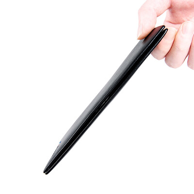 

POLO mens wallet first layer leather long wallet light multi-card wallet mens wallet ZY020P833J black