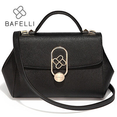 

BAFELLI осенью и зимой новый сплит кожа плеча сумку подушки универсальные bolsos mujer красные черные женщины мешки посыльного