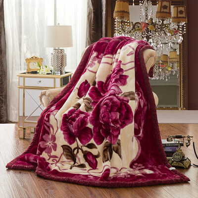 

Brata Blanket Thick warm raschel blanket office nap blanket