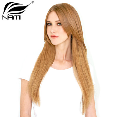 

Nami Hair 4 Bundles Brazilian Human Straight Hair Blonde Pure Color #27 Hair Weaves 12"-26" Thick Ends No Shedding Free Shipping