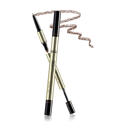 

Mistine (Honey Si-Ting) 3D eyebrow pencil eyebrow powder stained eyebrow cream triple 1 # dark brown waterproof SUMI easy to color long-lasting Thai imports