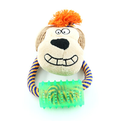 

Luochu Luxchic pet toy dog dog toy plush vocal toy rubber monkey