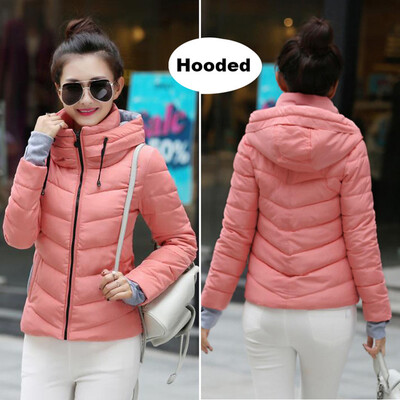 

Winter Jacket Women Parka Thick Winter Outerwear Plus Size Down Coat Short Slim Design Cotton-padded Jackets&Coats