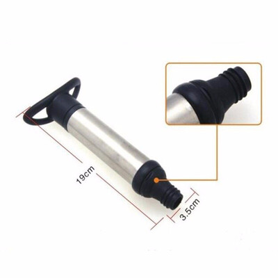 

Outdoor Wine Stopper with 2 Vacuum Stoppers – Black