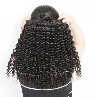 

TOP 7A Queen Hair Products Indian Deep Wave 3 Bundles/Lot Unprocessed Human Hair Weave Indian Virgin Hair Deep Curly 3Pcs