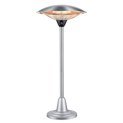 

Sundate Electric Patio Heater Free-Standing IndoorOutdoor Heater Adjustable Height&Silent Heating PHH-1500BS