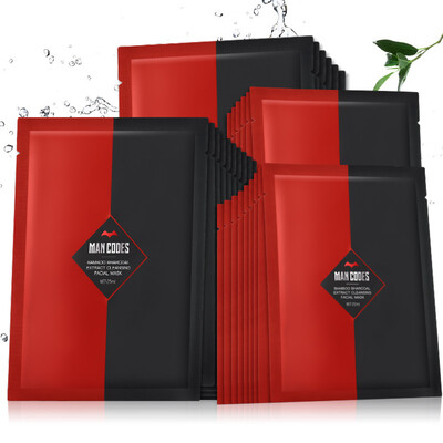 

Zuo Yan You Se Mens Black Diamond Bamboo Extract Cleansing Mask 25ml 10 Tablets