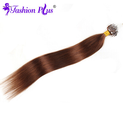 

8A Brazilian Straight Hair Loop Micro Ring Hair Extensions Brazilian Virgin Hair 1B 4 1B427 613 P27613 Human Hair Bundles