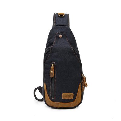 

Fashion Vintage Men Messenger Bags Casual Outdoor Travel Hiking Sport Casual Chest Canvas Male Small Retro Military Shoulder Bag