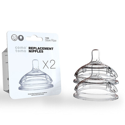 

How can Comotomo wide-caliber silicone pacifier 1 drop 0-3 months Korean original import