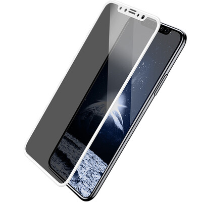 

Времена мышления (Baseus) iPhoneX / 10 анти-шпион стал фильм телефона яблоко X / 10 полноэкранной стеклянной пленка ПЭТ Лом мягкой границы падения сопротивления защитной пленки (связывающая полный экран) белого