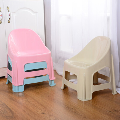 

East well childrens plastic chair childrens stool kindergarten chair home chair thickening plastic resistant to fall DW6036