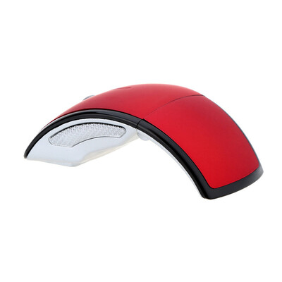 

Hongsund 24Ghz Wireless USB Optical Foldable Arc Mouse Snap-in Transceiver Portable Folding Mice Laptop Notebook PC Computer