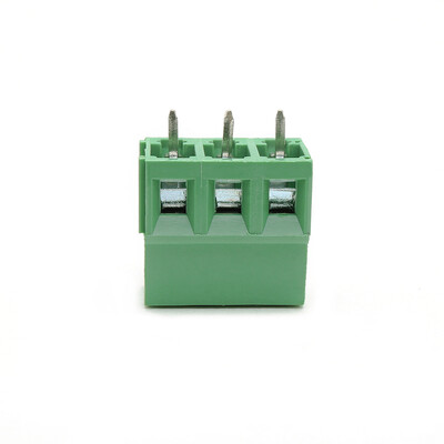 

40 pieces/lot) Suyep 3Pin Screw Terminal Block Connector 300V 10A 5.0mm KF128-5.0-3P Green Iron