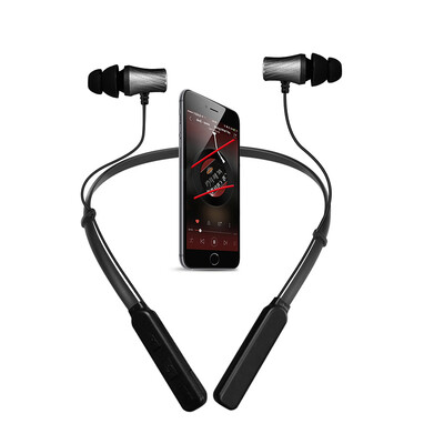 

TOAIR A18 Беспроводная спортивная Bluetooth-гарнитура Шея монтирует магнитную бинауральную музыку для наушников Соответствующий Huawei oppo Apple vivo Просо Samsung Мобильный телефон Универсальный Черный