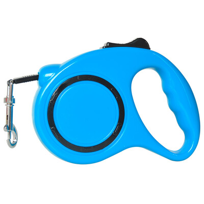 

L&H Loha automatic telescopic dog rope dog leashes Golden Retriever dog leash small dog chain dog rope pet outing supplies 3 m blue