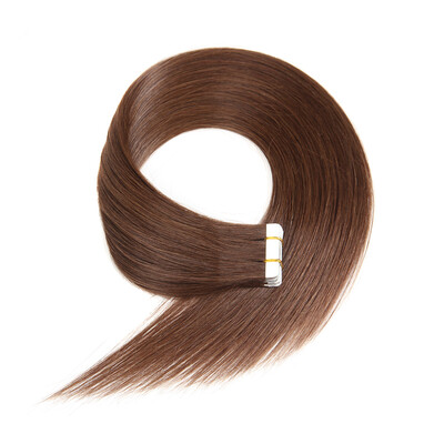 

Chorliss Tape In Human Hair Extensions 16”Remy Brazilian Straight Hair 100% Human Hair 20pcs/pack 40g/pack