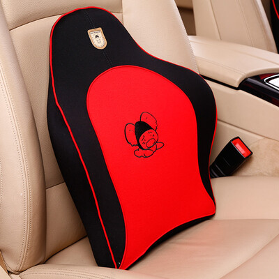 

Nile leisure car car waist office space memory cotton pillow back cushion car waist pillow red
