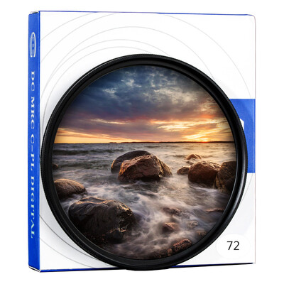 

C & C Polarizer UV Lens Filter DC MRC CPL 77 мм Ультратонкий многослойный водонепроницаемый поляризационный фильтр Темное небо Устранение отражения