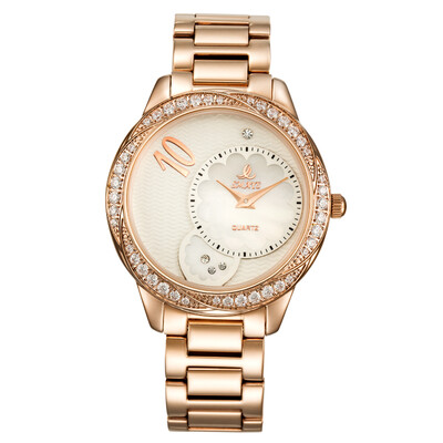 

Womens Watch Fashion Quartz Watch With A Steel Watchband