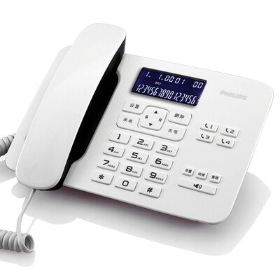 

Philips (PHILIPS) CORD492 проводной телефон Caller ID телефон / стационарный домашний / бизнес-офис стационарный (белый)