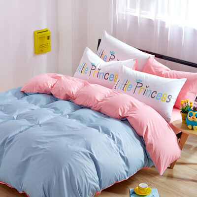 

Brata Cotton twill four piece set of high count&high density bed product suite
