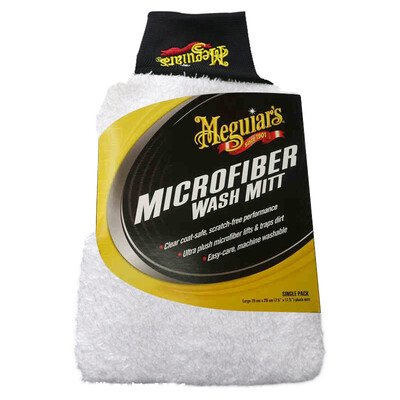 

Meguiars thick microfiber car wash gloves super soft&not hurt paint easy to clean strong water absorption X3002