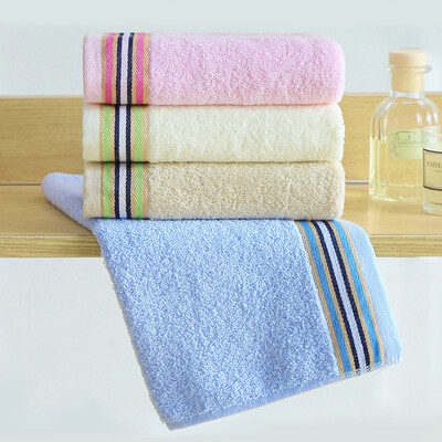 

Fu day clean jade towels home textiles smooth fine broken crotch simple quality still wash towel 3 loaded 33 70cm brown blue powder